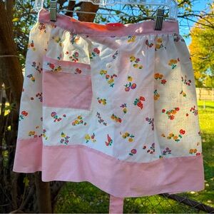 Cutie fruity vintage apron